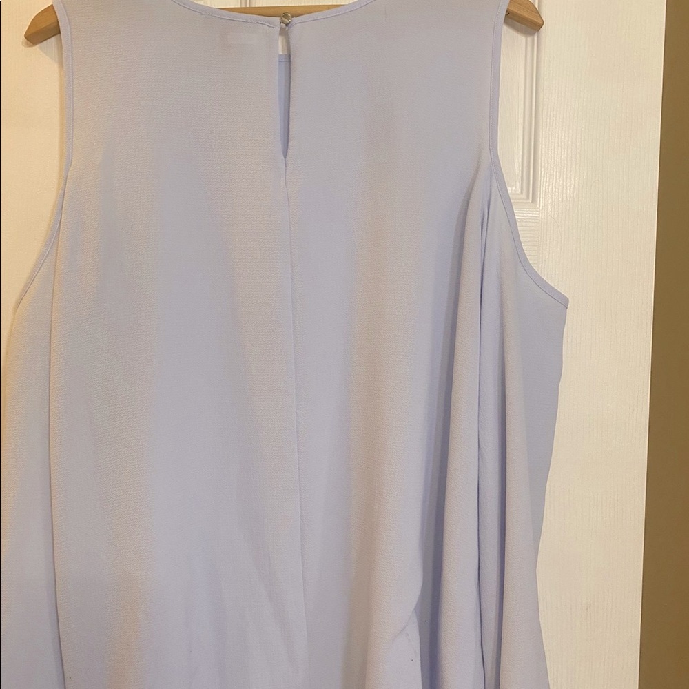 Vince Camuto Light Blue Top - Picture 7 of 8